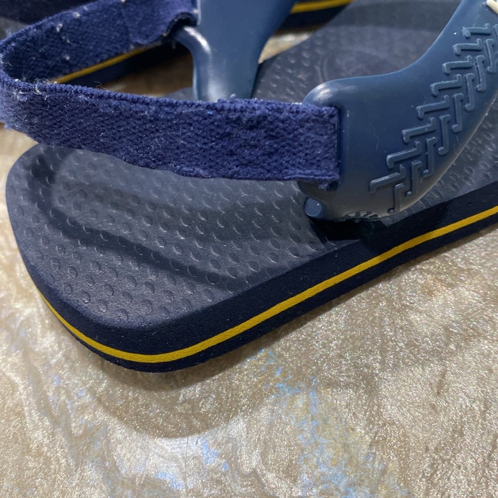 Havaianas Blue Flip Flops Baby Toddlers Boy Size USA 9C / 23-24 - Picture 8 of 11
